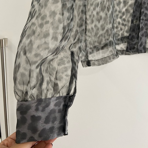 Zara sheer blouse - Picture 2 of 5